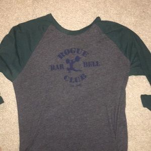 Rogue Barbell baseball tee
